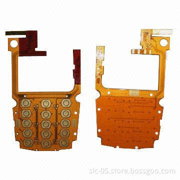 2-layer Flexible PCBs, 100% Electrical Tested and Chem Ni/Au for Phone